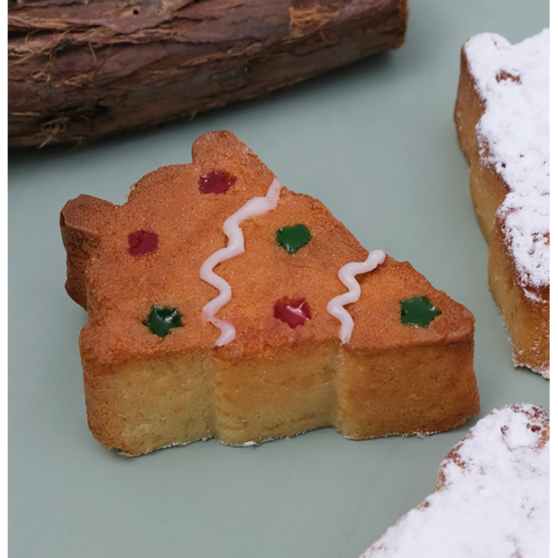 Moule à gâteaux mini sapins de Noël silicone