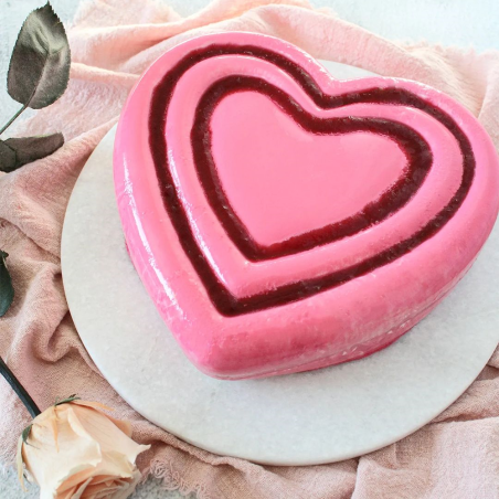 Moule à gâteau haut 20 cm Coeur – Manella Cake shop